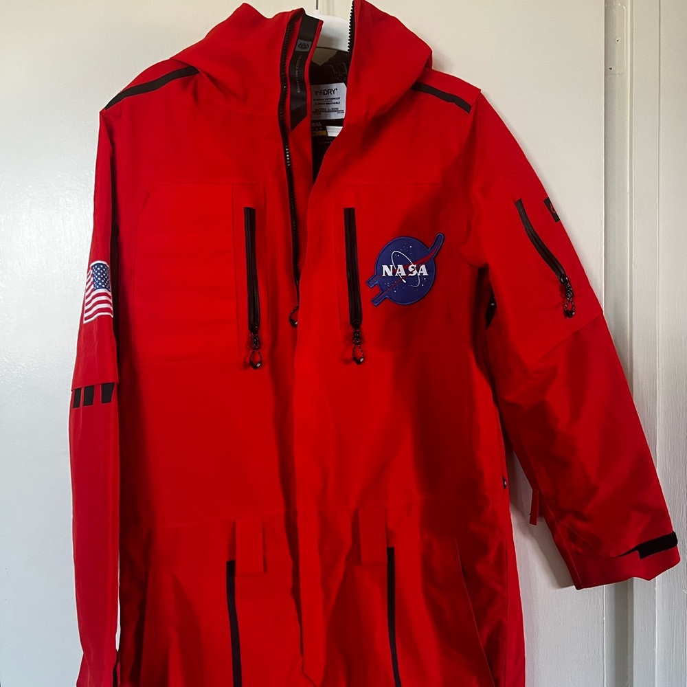 686 - NASA snowboard suit - size S - red